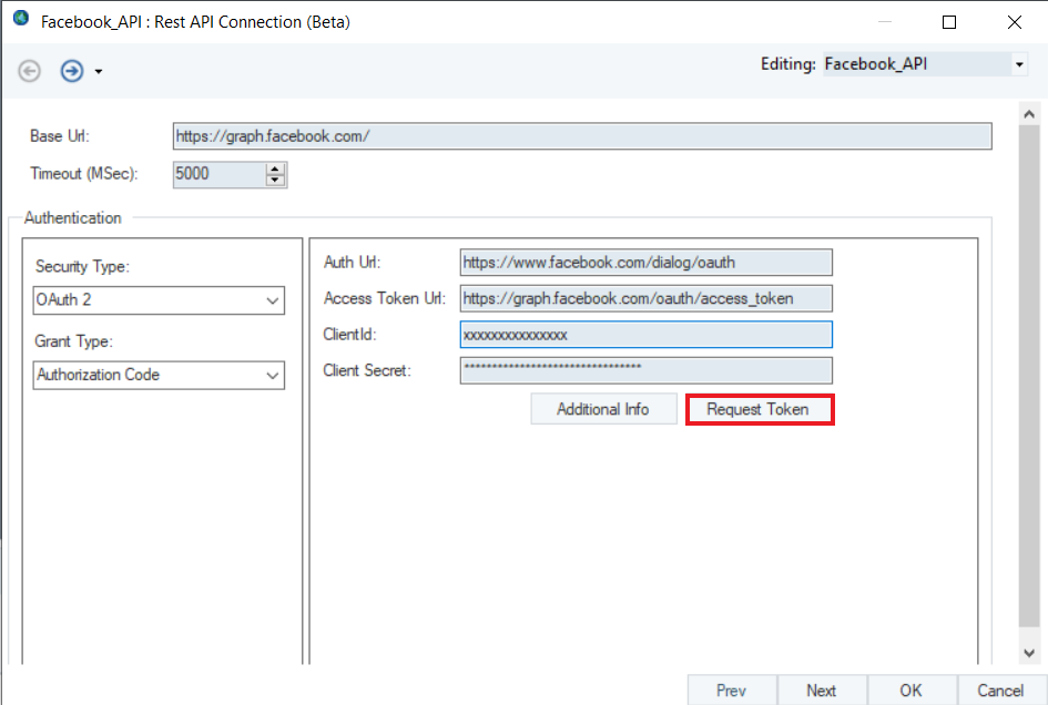 Facebook API Authorization Issue